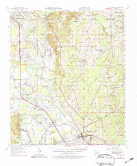Download a high-resolution, GPS-compatible USGS topo map for Coushatta, LA (1983 edition)