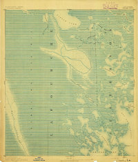 Download a high-resolution, GPS-compatible USGS topo map for Creole, LA (1892 edition)