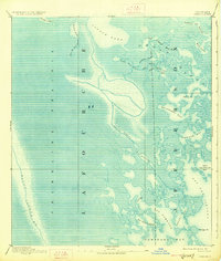 Download a high-resolution, GPS-compatible USGS topo map for Creole, LA (1927 edition)