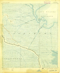 1892 Map of Cut-Off