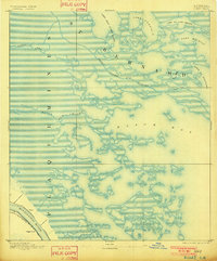 Download a high-resolution, GPS-compatible USGS topo map for Dime, LA (1901 edition)