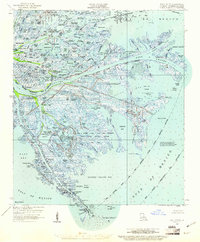 Download a high-resolution, GPS-compatible USGS topo map for East Delta, LA (1961 edition)