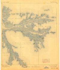 Download a high-resolution, GPS-compatible USGS topo map for East Delta, LA (1906 edition)