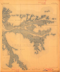 preview thumbnail of historical topo map of Plaquemines County, LA in 1893