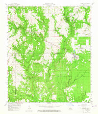 Download a high-resolution, GPS-compatible USGS topo map for Elizabeth, LA (1965 edition)
