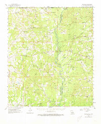 preview thumbnail of historical topo map of East Feliciana County, LA in 1958