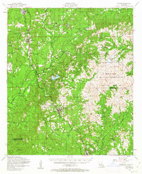Download a high-resolution, GPS-compatible USGS topo map for Florien, LA (1963 edition)
