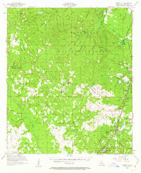 Download a high-resolution, GPS-compatible USGS topo map for Forest Hill, LA (1962 edition)