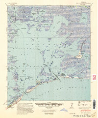 Download a high-resolution, GPS-compatible USGS topo map for Fort Livingston, LA (1950 edition)