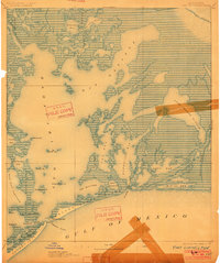 Download a high-resolution, GPS-compatible USGS topo map for Fort Livingston, LA (1901 edition)