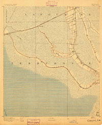 1892 Map of Gibson