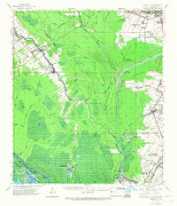 Download a high-resolution, GPS-compatible USGS topo map for Grosse Tete, LA (1968 edition)