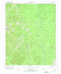 preview thumbnail of historical topo map of Union County, LA in 1956