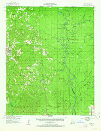 preview thumbnail of historical topo map of Union County, LA in 1956