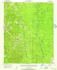 Download a high-resolution, GPS-compatible USGS topo map for Haile, LA (1957 edition)