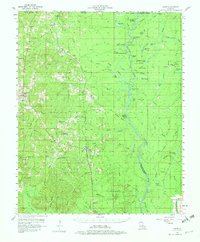 Download a high-resolution, GPS-compatible USGS topo map for Haile, LA (1982 edition)