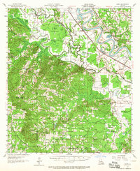 Download a high-resolution, GPS-compatible USGS topo map for Hanna, LA (1965 edition)
