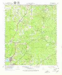 Download a high-resolution, GPS-compatible USGS topo map for Hodge, LA (1979 edition)
