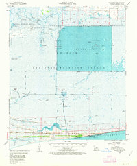 Download a high-resolution, GPS-compatible USGS topo map for Johnsons Bayou, LA (1963 edition)