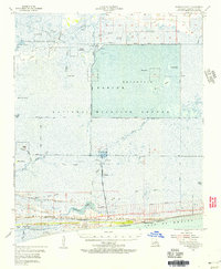 Download a high-resolution, GPS-compatible USGS topo map for Johnsons Bayou, LA (1956 edition)