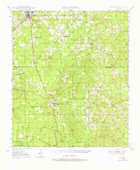 1949 Map of Jonesboro, 1975 Print