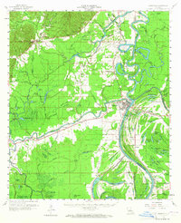 Download a high-resolution, GPS-compatible USGS topo map for Jonesville, LA (1965 edition)