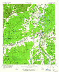 Download a high-resolution, GPS-compatible USGS topo map for Jonesville, LA (1961 edition)