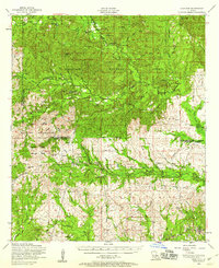 Download a high-resolution, GPS-compatible USGS topo map for Kisatchie, LA (1958 edition)