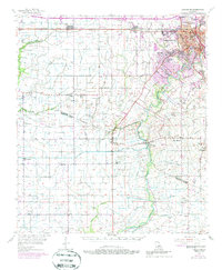 Download a high-resolution, GPS-compatible USGS topo map for Lafayette, LA (1986 edition)
