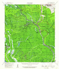 preview thumbnail of historical topo map of Iberville County, LA in 1959