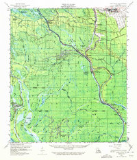 preview thumbnail of historical topo map of Iberville County, LA in 1959