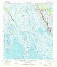 Download a high-resolution, GPS-compatible USGS topo map for Lake Felicity, LA (1972 edition)