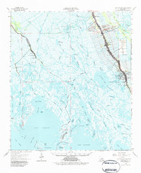 Download a high-resolution, GPS-compatible USGS topo map for Lake Felicity, LA (1984 edition)