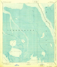 Download a high-resolution, GPS-compatible USGS topo map for Lake Felicity, LA (1924 edition)