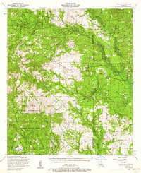 Download a high-resolution, GPS-compatible USGS topo map for Leander, LA (1962 edition)