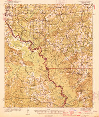 1944 Map of Logansport