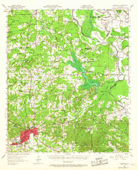 Download a high-resolution, GPS-compatible USGS topo map for Mansfield, LA (1967 edition)