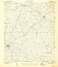 1942 Map of Many