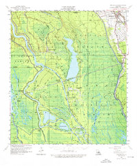preview thumbnail of historical topo map of Maringouin, LA in 1959