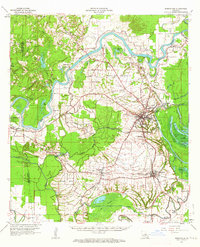 Download a high-resolution, GPS-compatible USGS topo map for Marksville, LA (1964 edition)
