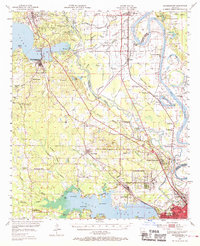 Download a high-resolution, GPS-compatible USGS topo map for Mooringsport, LA (1969 edition)
