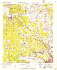 Download a high-resolution, GPS-compatible USGS topo map for Mooringsport, LA (1956 edition)