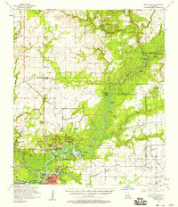 Download a high-resolution, GPS-compatible USGS topo map for Moss Bluff, LA (1958 edition)