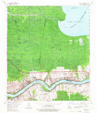 Download a high-resolution, GPS-compatible USGS topo map for Mount Airy, LA (1966 edition)