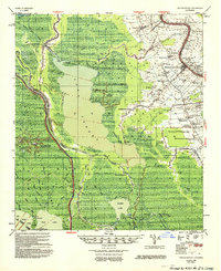 Download a high-resolution, GPS-compatible USGS topo map for Napoleonville, LA (1953 edition)
