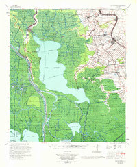 Download a high-resolution, GPS-compatible USGS topo map for Napoleonville, LA (1969 edition)