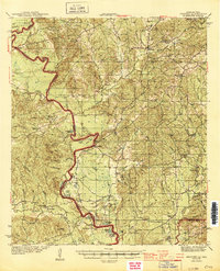 1944 Map of Negreet