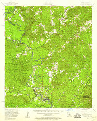 Download a high-resolution, GPS-compatible USGS topo map for Negreet, LA (1958 edition)