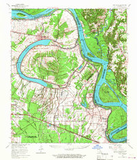 Download a high-resolution, GPS-compatible USGS topo map for New Roads, LA (1967 edition)