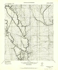 1914 Map of Nicholson, 1957 Print